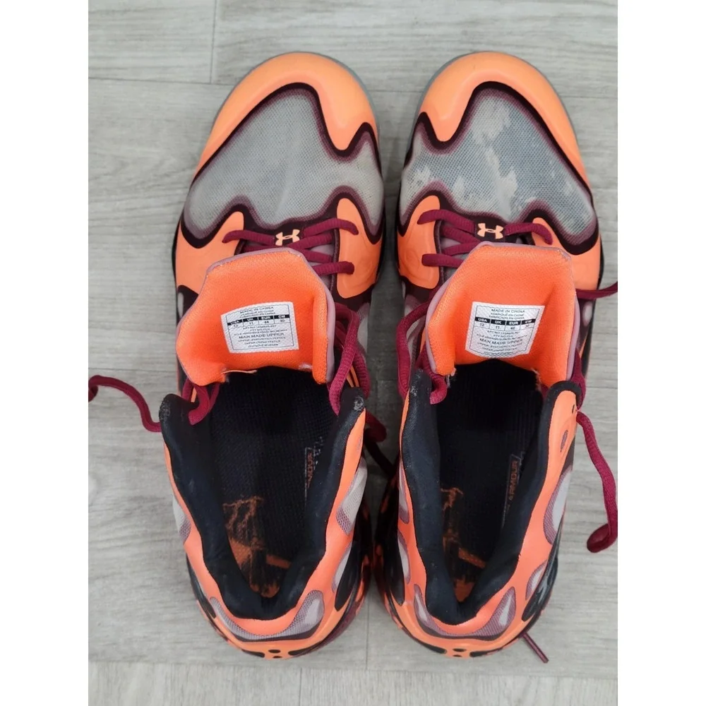 Under Armour Micro G Anatomix Spawn Elite 24 Team Coney Island PE Size 12
